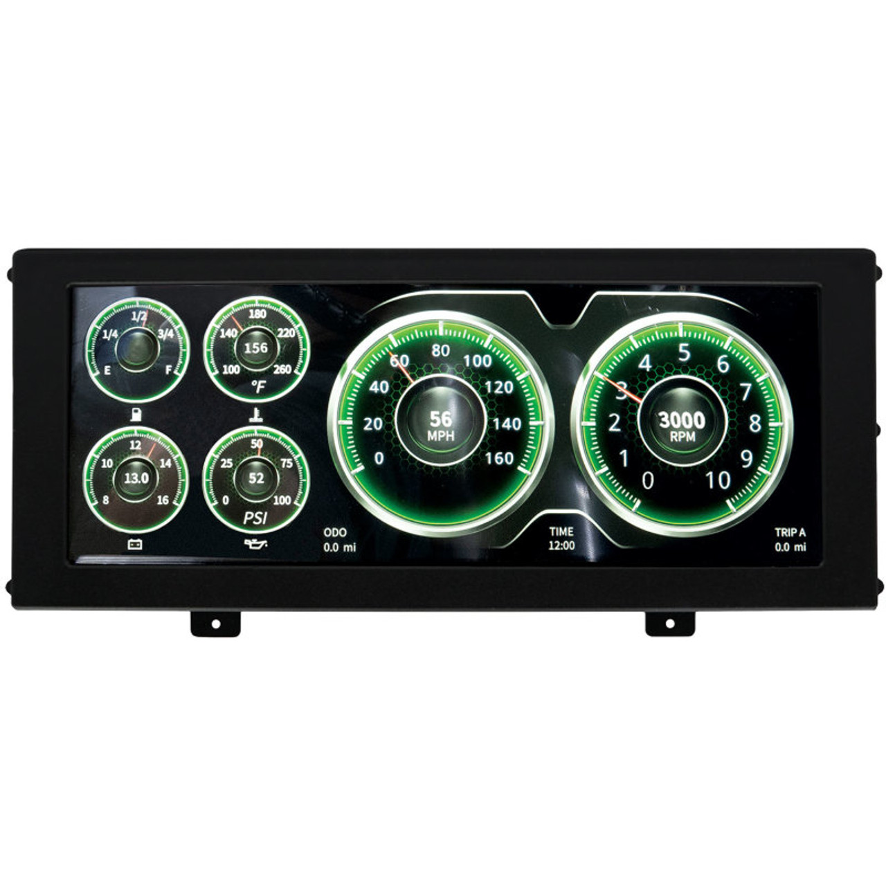 Autometer InVision Digital Instrument Display Color LCD Including Panel  Mount Universal 7000 Hypermotive Performance LLC