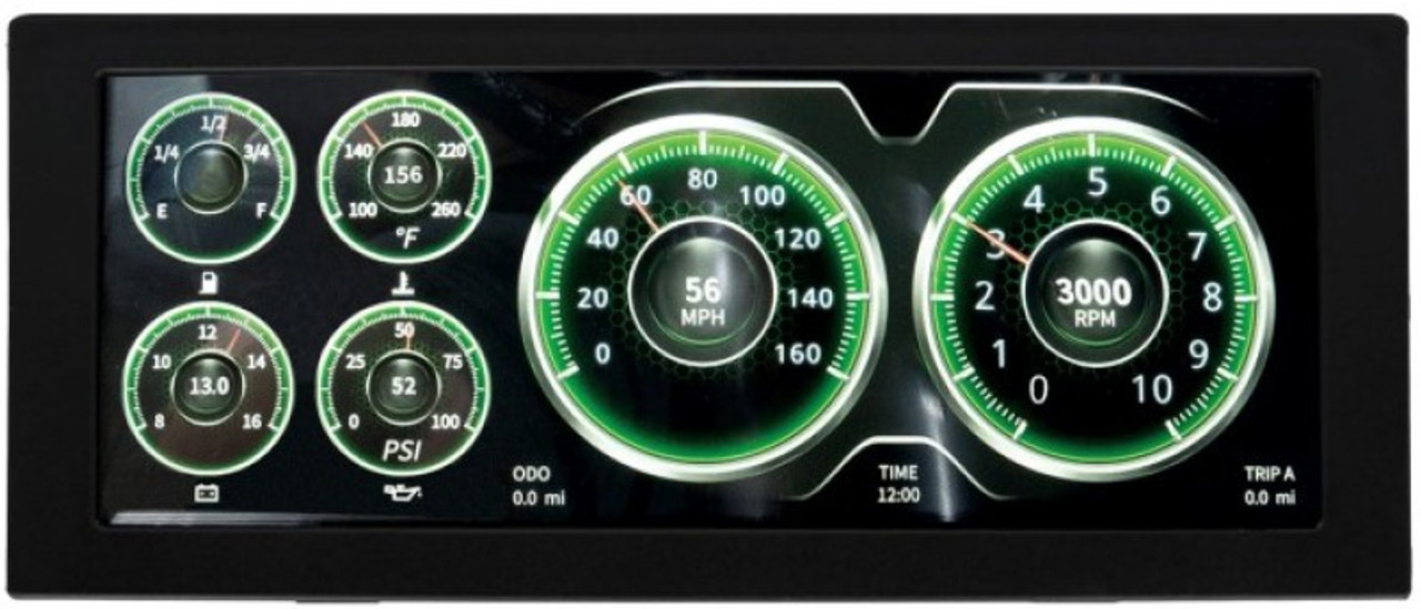 Autometer InVision Digital Instrument Display Color LCD Including Panel  Mount Universal 7000 Hypermotive Performance LLC