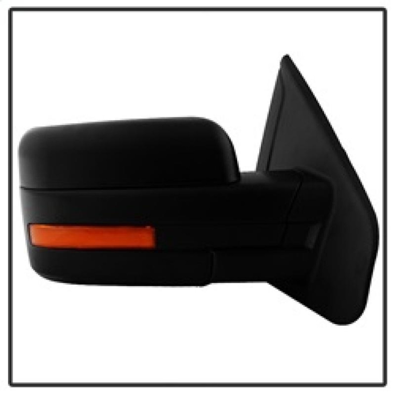 SPYDER Xtune Ford F150 07-14 Power Heated Amber LED Signal OE Mirror Left MIR-03349EH-P-L - 9935336