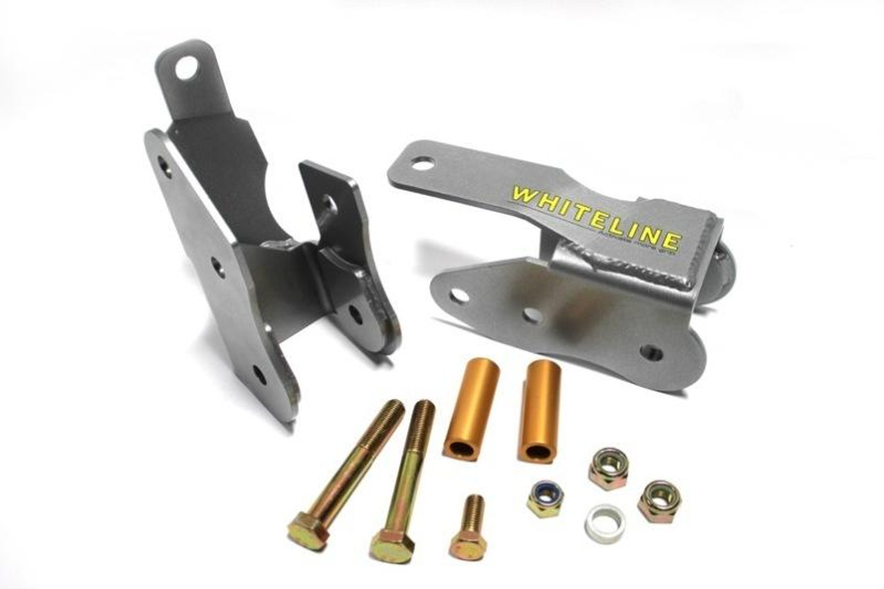 Whiteline Whiteline 05 Ford Mustang Coupe Inc GT and Shelby GT500 Rear C/A - Complete Lwr Rear Mounting Brkt - KBR37