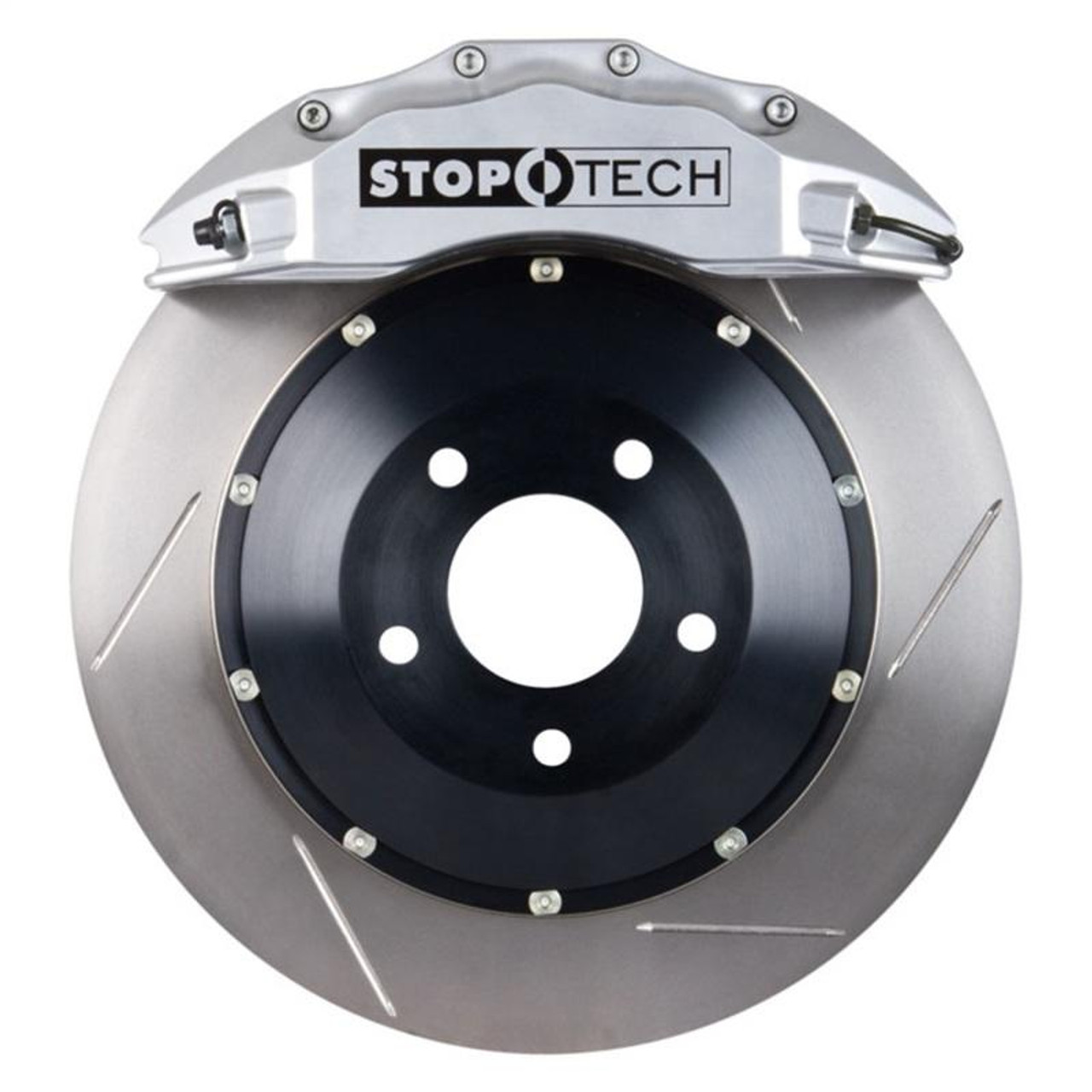 Stoptech StopTech 14-15 BMW M3 / M4 Front BBK w/ Silver ST-60 Calipers Slotted 380x32mm Rotors - 83B38.6Q00.61