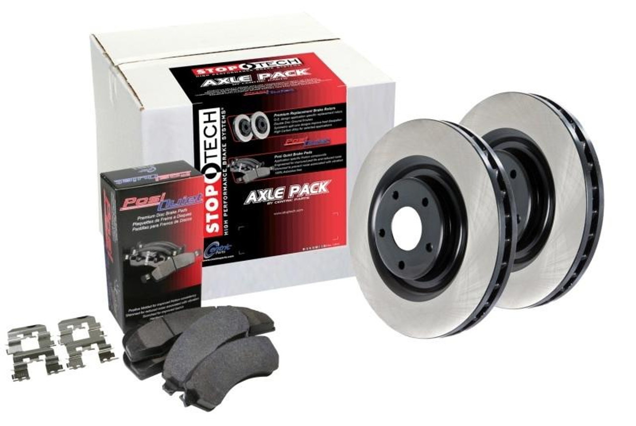 Stoptech Centric OE Coated Front and Rear Brake Kit 4 Wheel - 906.33047