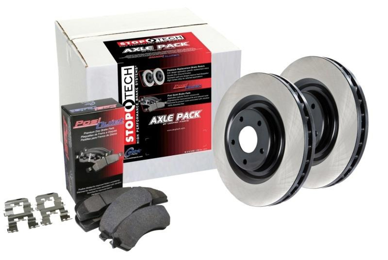 Stoptech Centric OE Coated Front and Rear Brake Kit 4 Wheel - 906.61028