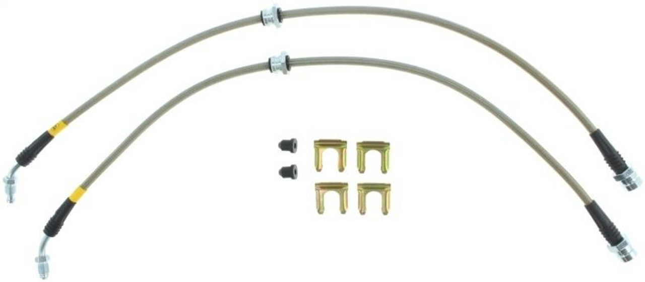 Stoptech StopTech 04 VW Golf R32 AWD Front Stainless Steel Brake Line Kit - 950.33013