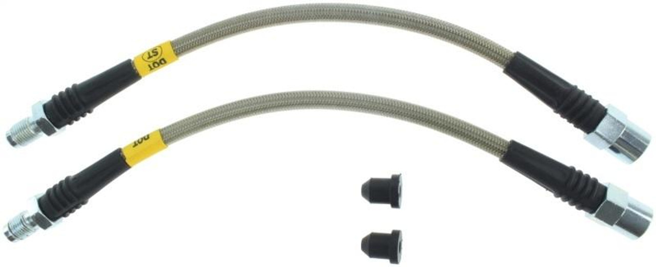 Stoptech StopTech 92-94 Audi S4/95 Audi S6 Rear Stainless Steel Brake Line Kit - 950.33506