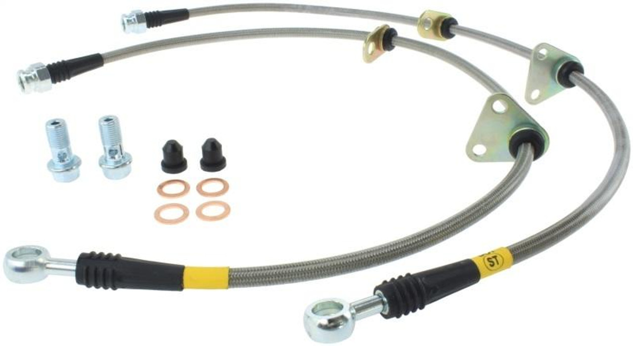 Stoptech StopTech 90-01 Integra Front SS Brake Lines - 950.40000