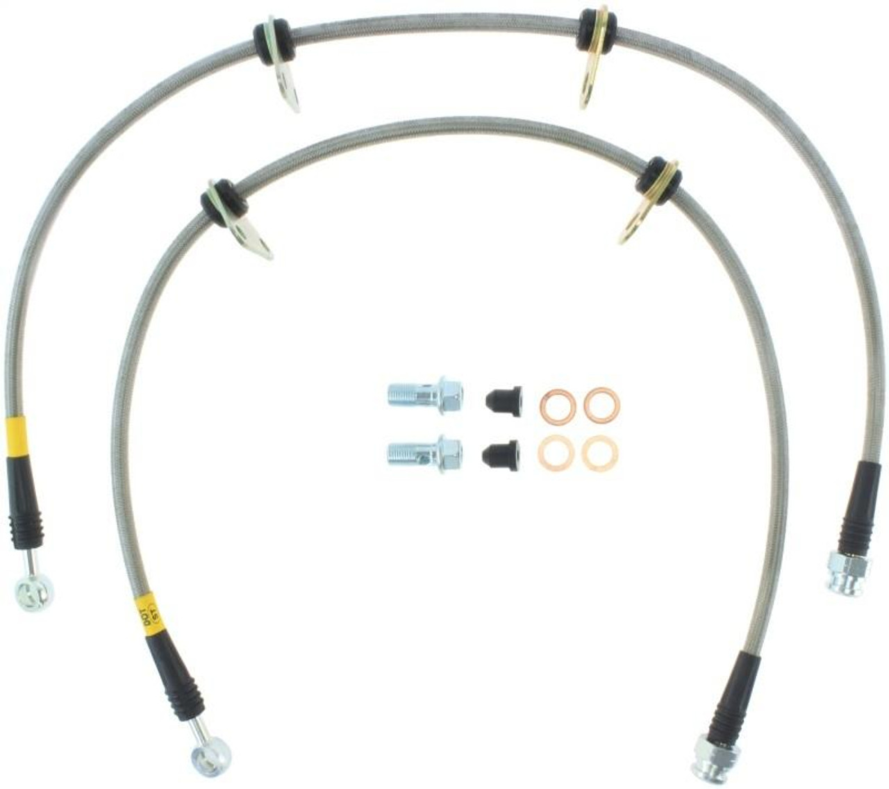 Stoptech StopTech 90-01 Integra Front SS Brake Lines - 950.40000