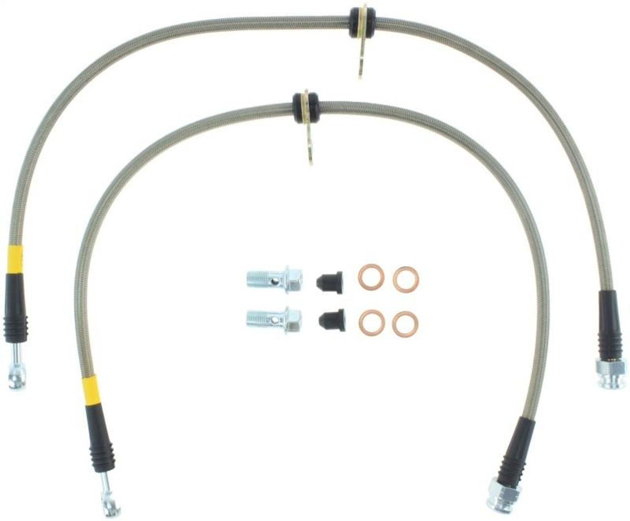 Stoptech StopTech 06 Civic Si Stainless Steel Front Brake Lines - 950.40011