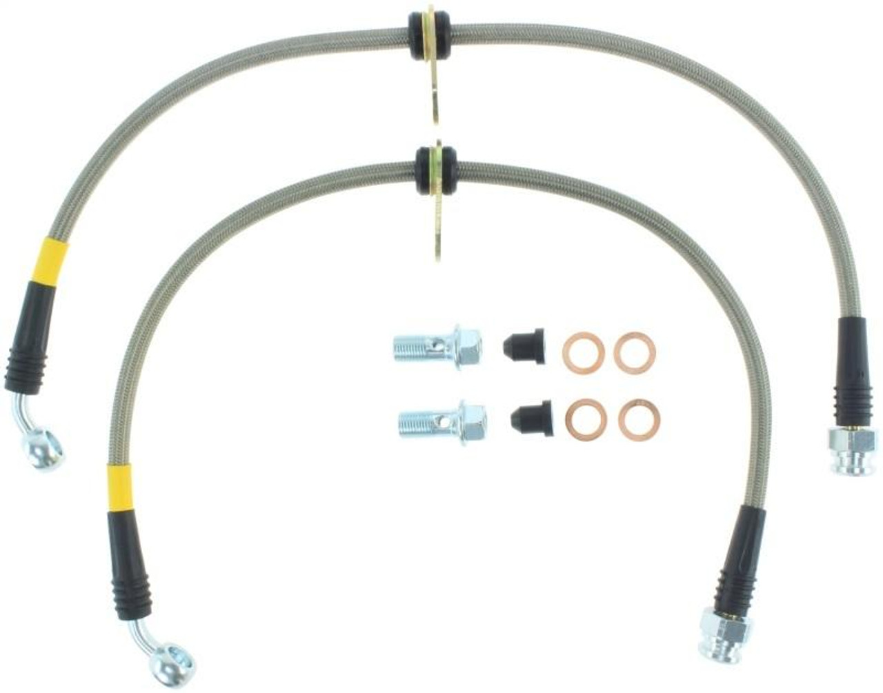 Stoptech StopTech 94-01 Integra / 99-00 Civic Si w/Rear Disc Brakes Rear SS Brake Lines - 950.40500