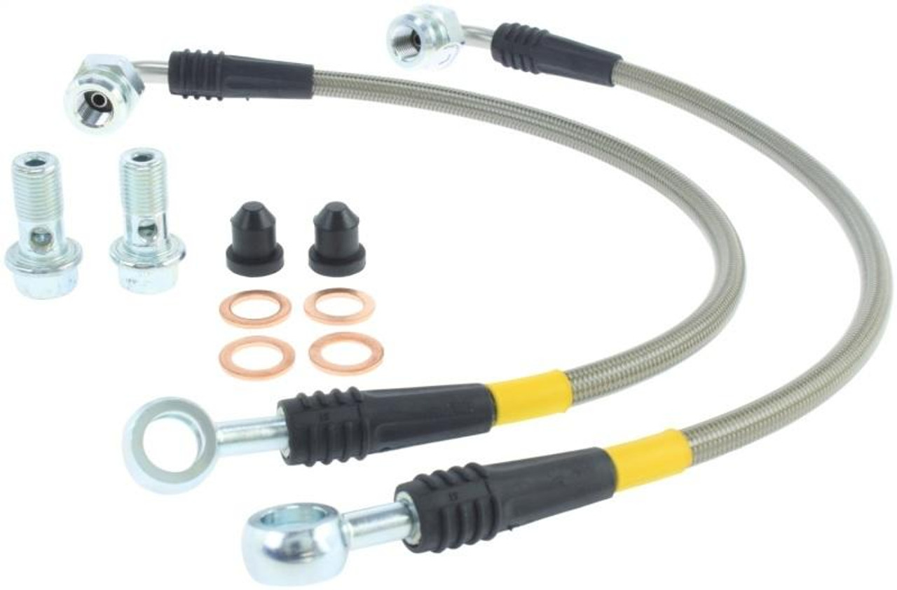 Stoptech StopTech Evo 8 and 9 Stainless Steel Rear Brake Lines - 950.46504