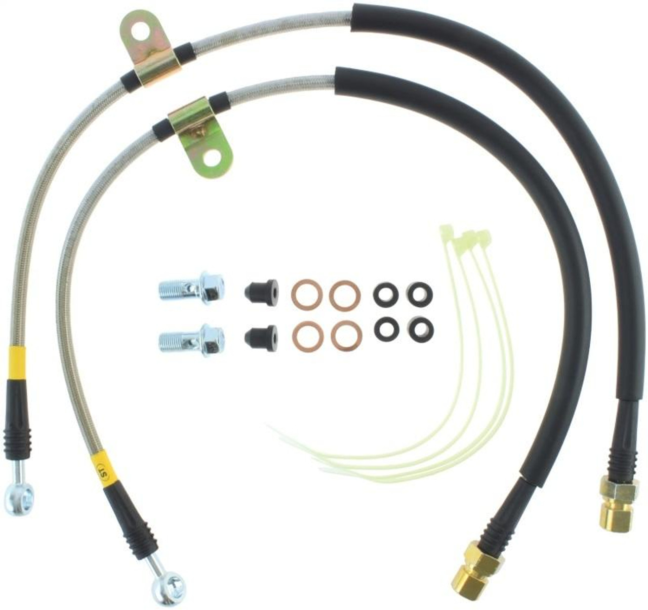 Stoptech StopTech Stainless Steel Front Brake Lines 12-14 Ford Raptor - 950.61022