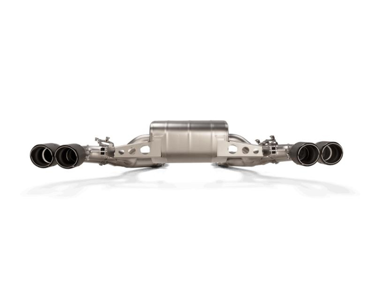 Akrapovic BMW M5/M5 Competition F90 Slip-On Line Titanium Req Tips - S-BM/T/27H