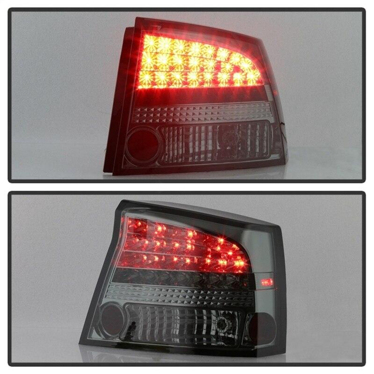 SPYDER Spyder Dodge Charger 06-08 LED Tail Lights Smoke ALT-YD-DCH05-LED-SM - 5002310