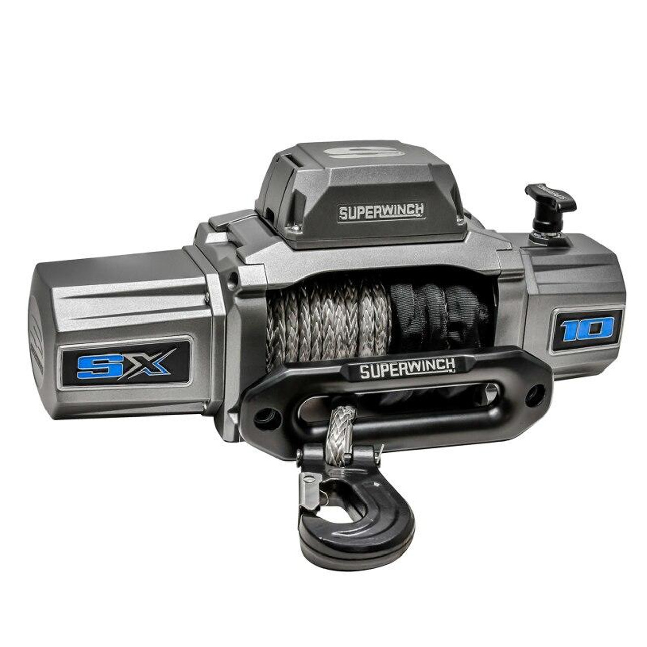 Superwinch Superwinch 10000 LBS 12 VDC 3/8in x 80ft Synthetic Rope SX 10000 Winch - 1710201