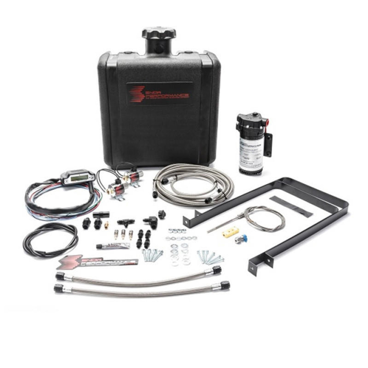  Snow Performance 94-07 Dodge 5.9L Stg 3 Boost Cooler Water Injection Kit (SS Braided Line & 4AN) - SNO-500-BRD 