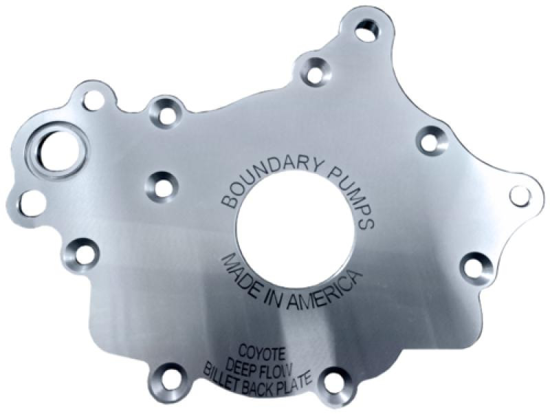  Boundary 2011+ Ford Coyote (All Types) V8 Billet Pump Plate - CM-BBP 