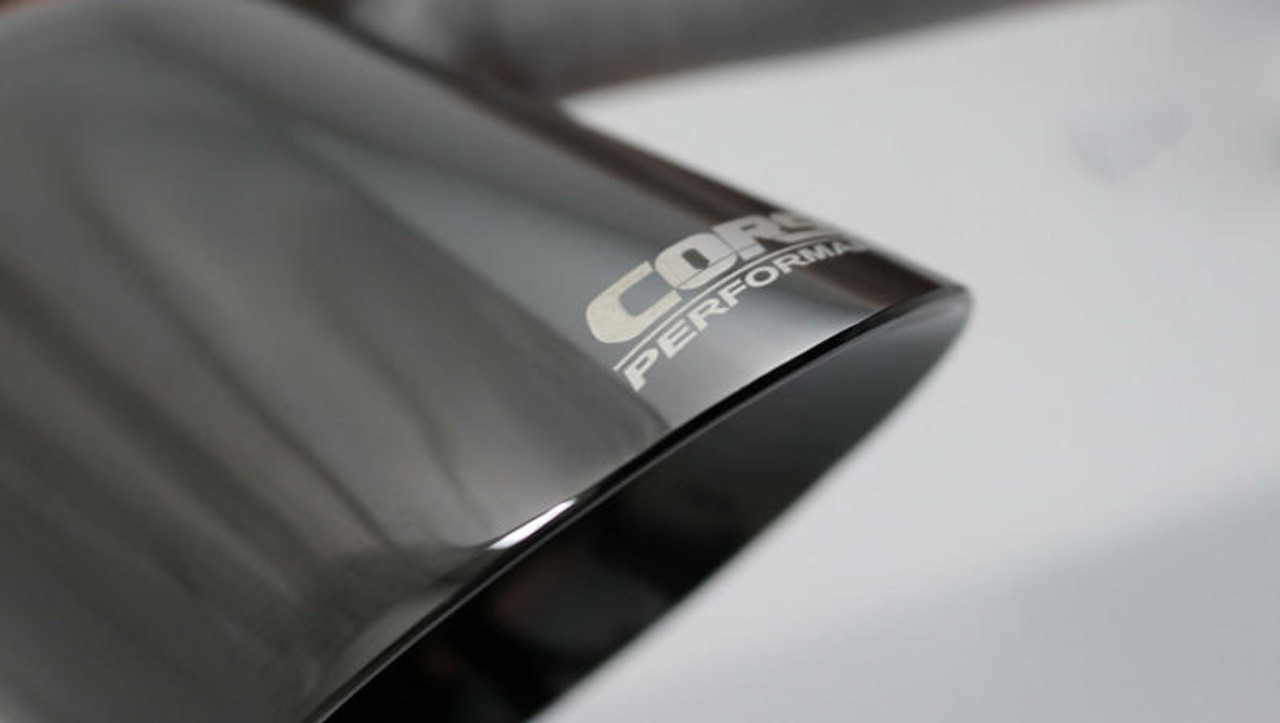 Corsa Performance Corsa Single Universal 2.5in Inlet / 4in Outlet Black PVD Pro-Series Tip Kit - TK004BLK 