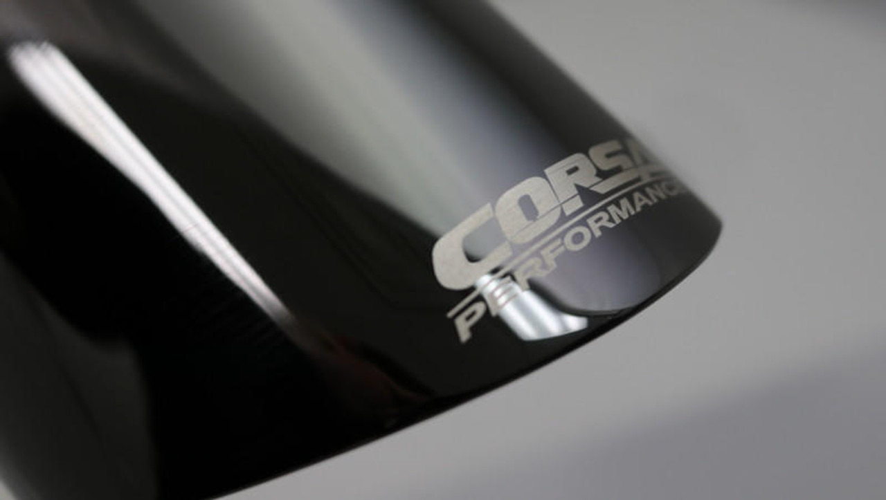 Corsa Performance Corsa Single Universal 3.0in Inlet / 4.0in Outlet Black PVD Pro-Series Tip Kit - TK006BLK 