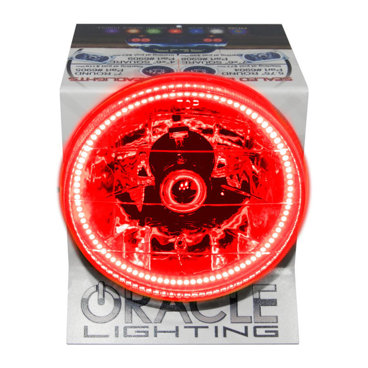 ORACLE Lighting Oracle 5.75 Sealed Beam Powered Display - Red - 8066-003 