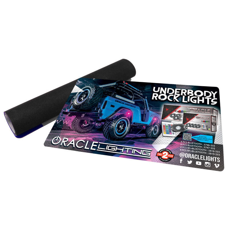 ORACLE Lighting Oracle Neoprene Counter Mat 24in x 14in - Rock Light Design - 8077-504 