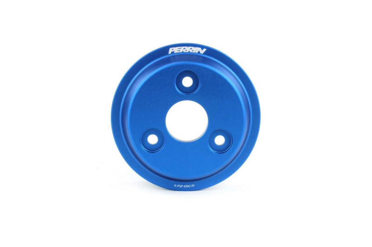 Perrin Performance Perrin 15-21 Subaru WRX Lightweight Water Pump Pulley - Blue - PSP-ENG-111BL 