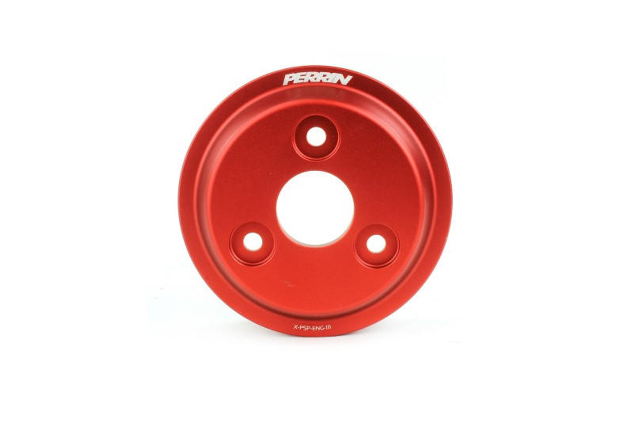 Perrin Performance Perrin 15-21 Subaru WRX Lightweight Water Pump Pulley - Red - PSP-ENG-111RD 