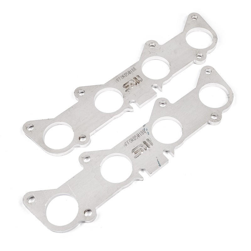  Stainless Works Ford 5.2L/5.0L Coyote Round Port Shaped Header 304SS Exhaust Flanges 2in Primaries - HFFORD5.0200 