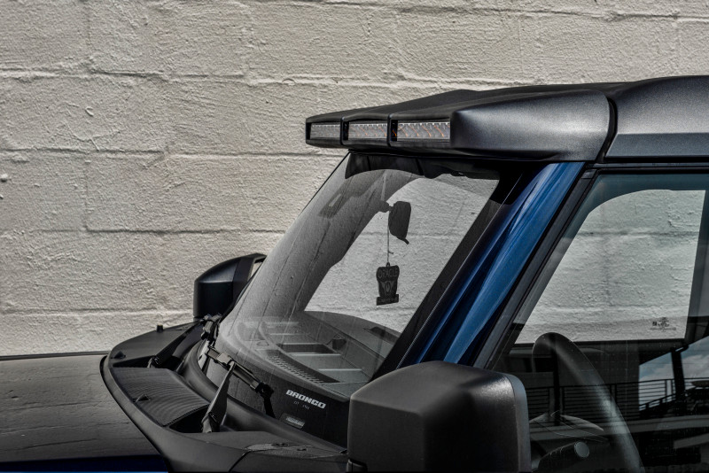 Oracle 2021+ Ford Bronco Integrated Windshield Roof LED Light Bar System - 5888-023 Photo - lifestyle view