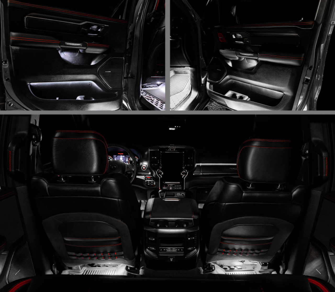 Oracle 19-22 RAM Complete Interior Ambient Lighting ColorSHIFT RGB Conversion Kit - 4235-333 Photo - lifestyle view