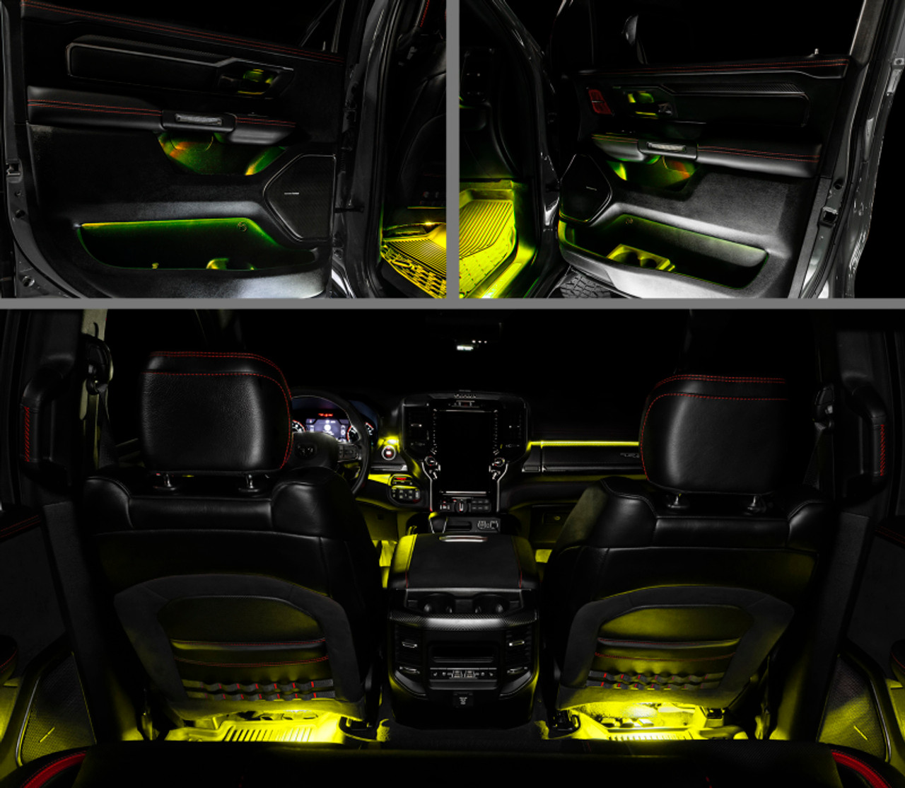 Oracle 19-22 RAM Complete Interior Ambient Lighting ColorSHIFT RGB Conversion Kit - 4235-333 Photo - lifestyle view