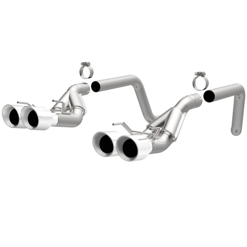  Magnaflow 09-11 Chev Corvette V8 6.2L Comp Series Quad Center Rear Exit SS Cat-Back Perf Exhaust - 15283 