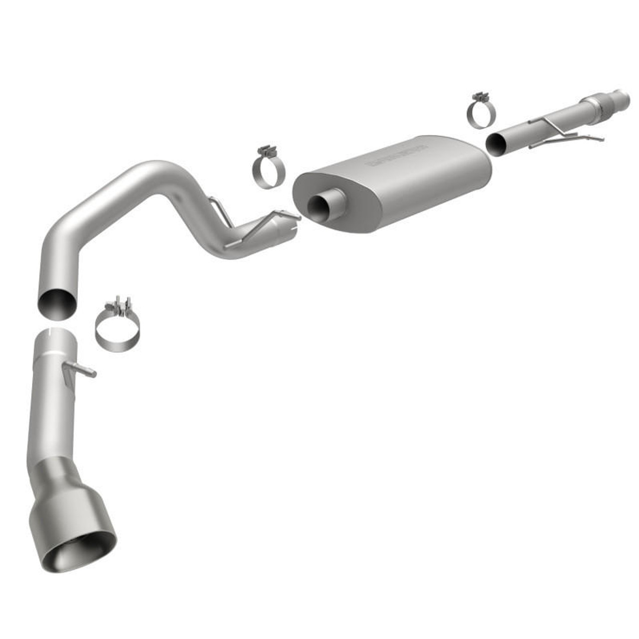 Magnaflow MagnaFlow 10-12 Chevy Avalanche 1500 5.3L V8 Single P/S Rear Exit Stainless CatBack Perf Exhaust - 15561 