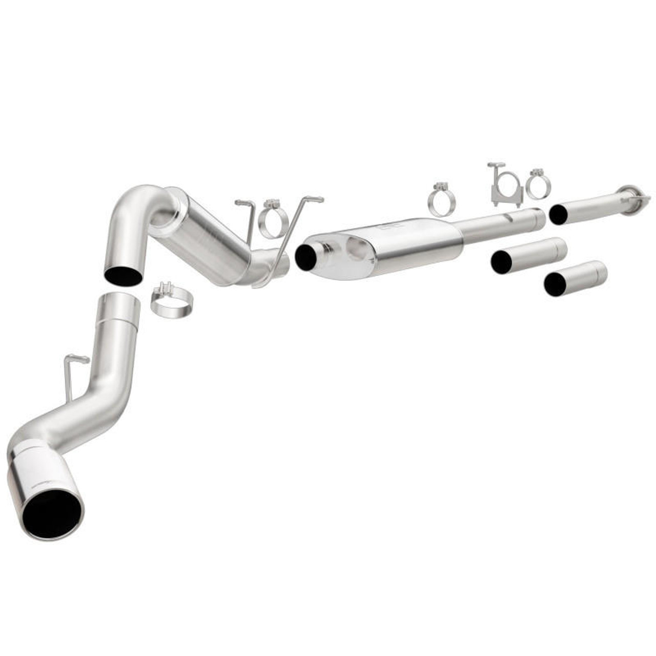 Magnaflow MagnaFlow Stainless Cat-Back Exhaust 2015 Chevy Silverado 2500HD 6.0L P/S Rear Exit 5in - 19026 