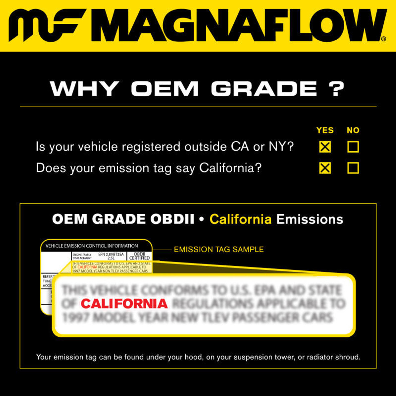 Magnaflow MagnaFlow Conv DF 99-01 Ford Mustang 4.6L - 51848 