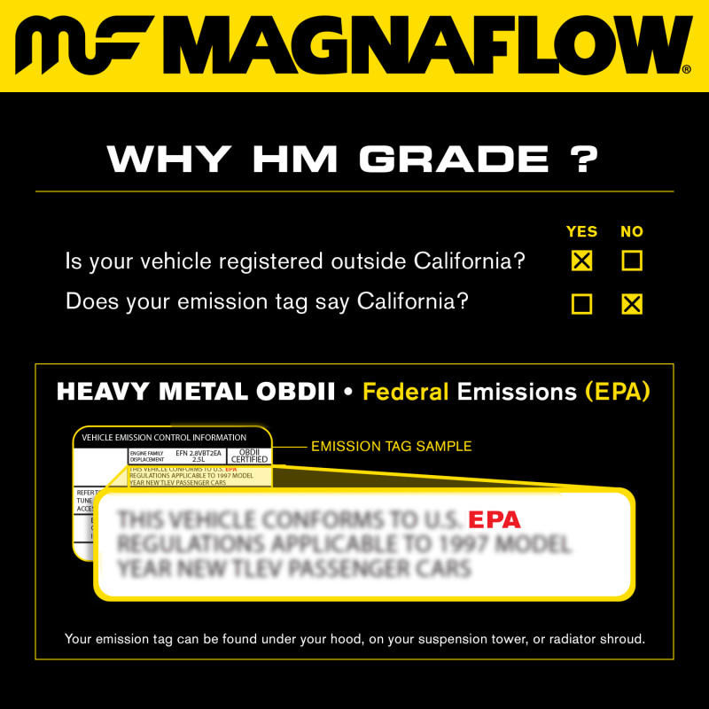 Magnaflow MagnaFlow Conv DF GTO- 2005-2006 6.0L - 93995