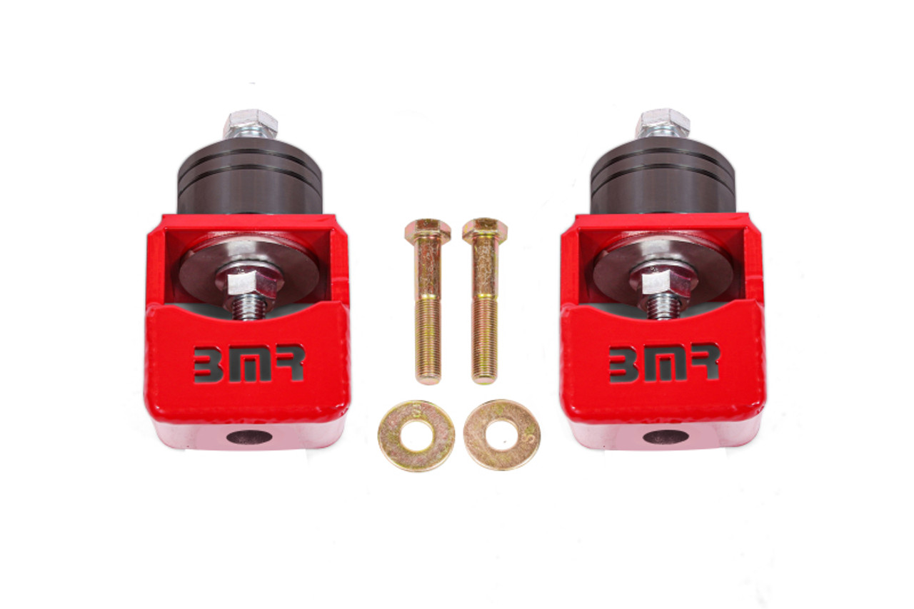 BMR Chevy SS and Pontiac G8 Motor Mount Kit (Solid Bushings) Red - MM301R Photo - Primary