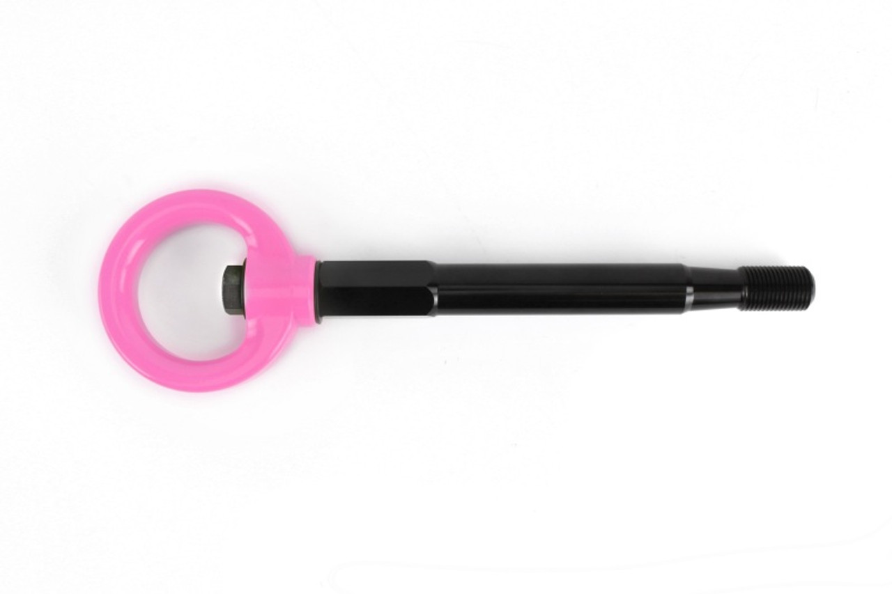 Perrin 08-14 Subaru WRX/STI Sedan Tow Hook Kit (Rear) - Hyper Pink - PSP-BDY-251HP User 1