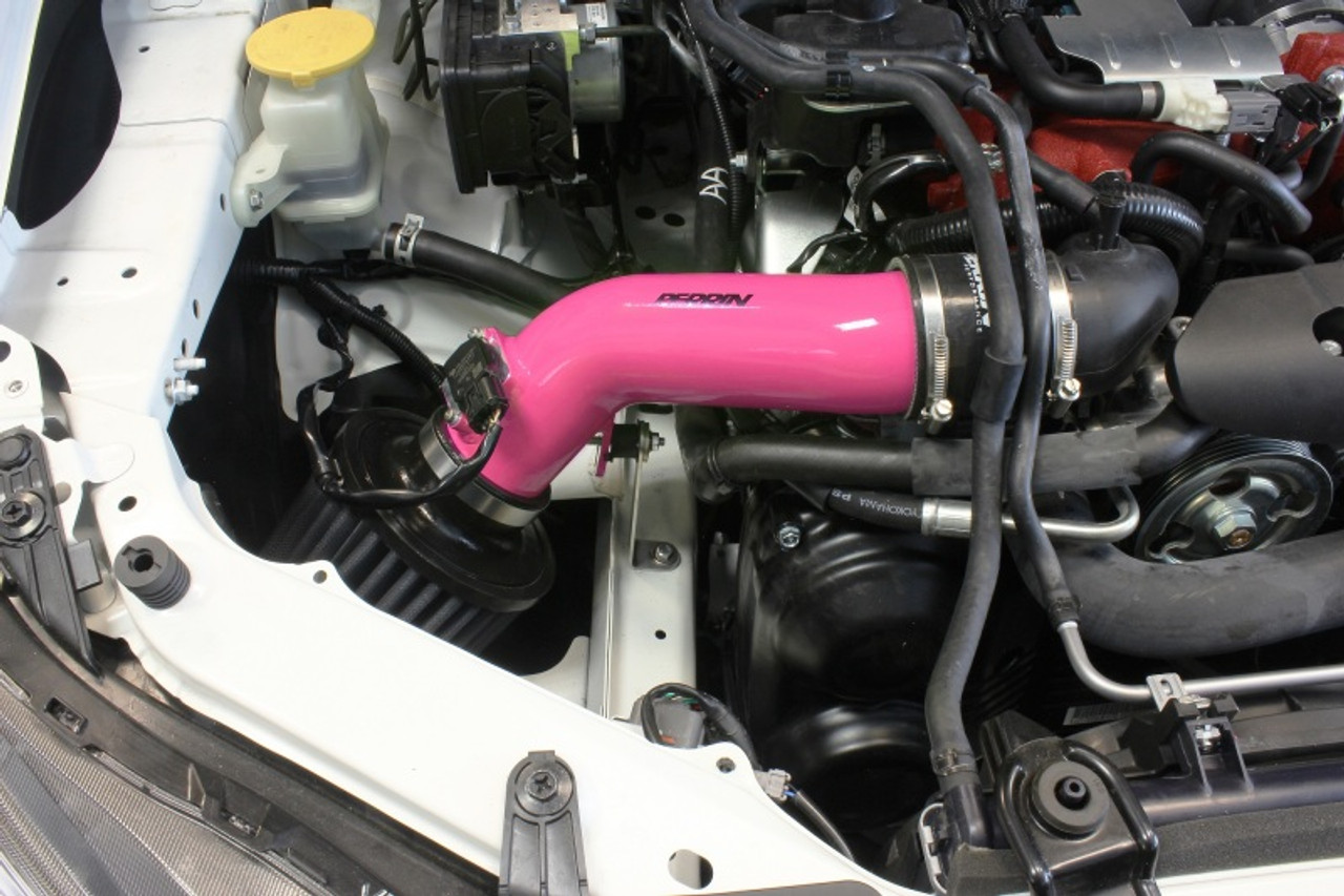 Perrin 18-21 Subaru STI Cold Air Intake - Hyper Pink - PSP-INT-326HP User 1