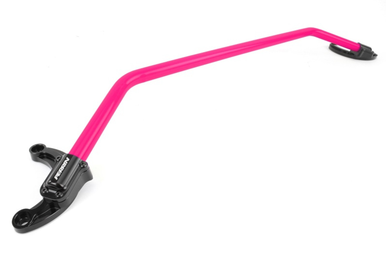 Perrin 02-07 Subaru Impreza (WRX/STi/RS/2.5i) / 04-08 Forester Front Strut Brace - Hyper Pink - PSP-SUS-052HP User 1