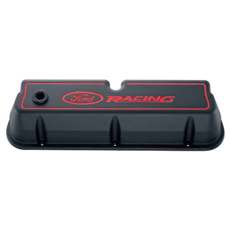 Ford Racing Logo Die-Cast Black Valve Covers - 302-003 User 1