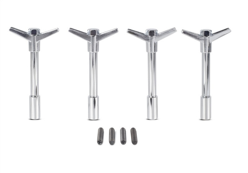 Ford Racing Chrome Valve Cover Hold Down Wing Nuts - 302-325 Photo - Primary