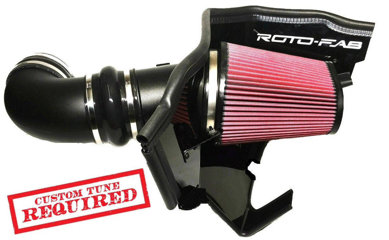 Roto-Fab 2016-22 Camaro SS With LT4 Supercharger Cold Air Intake With Oiled Filter