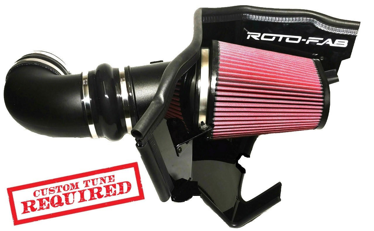 Roto-Fab 2016-22 Camaro SS With E-Force Supercharger Cold Air Intake With Oiled Filter