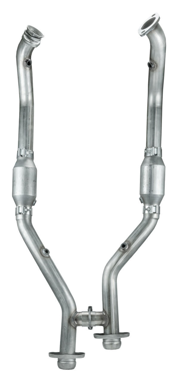 Pypes Performance Exhaust Exhaust H Pipe Catted 99-04 Mustang 2.5 in H-Pipe Hardware Incl Natural 409 Stainless Steel Pypes Exhaust