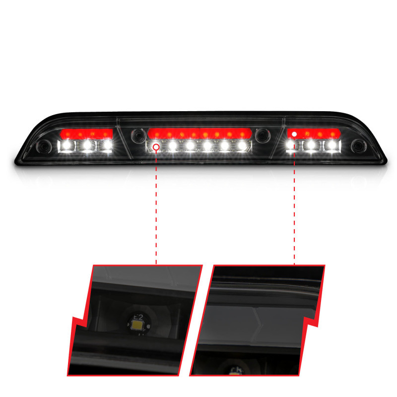 ANZO 15-20 Ford F-150 - F-450 LED Third Brake Light - Black Housing/Smoke Lens - 531112 User 2