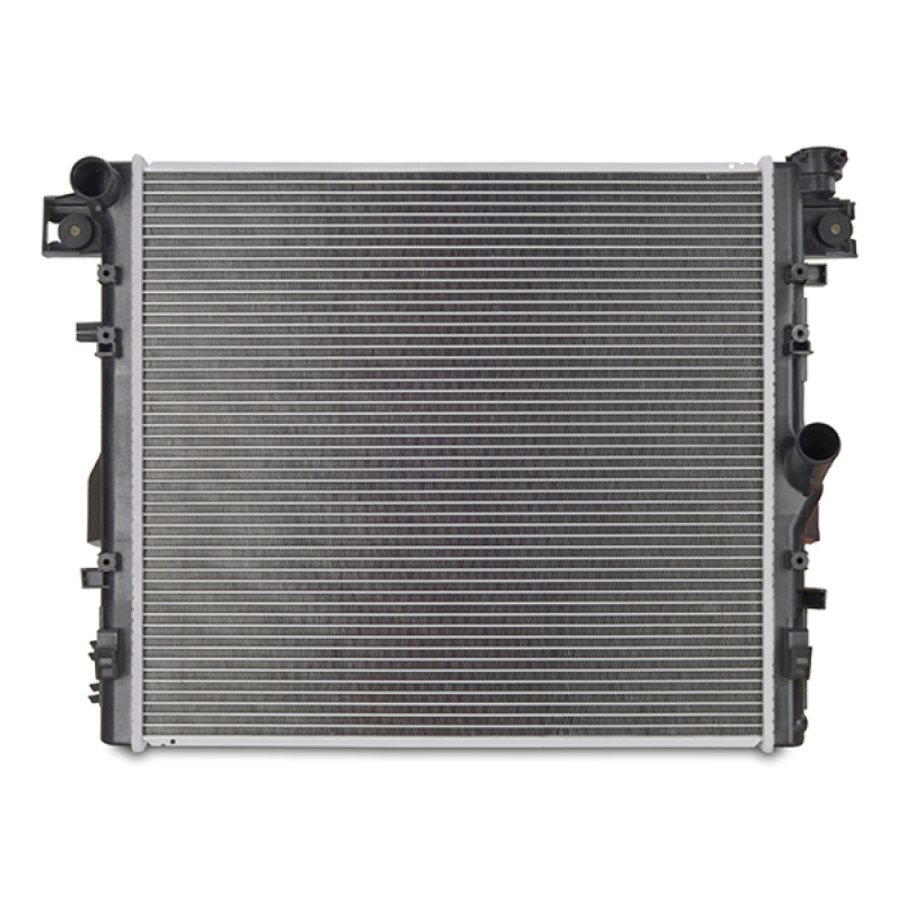 Mishimoto 07-15 Jeep Wrangler JK Replacement Radiator - Plastic - R2957-MT Photo - out of package