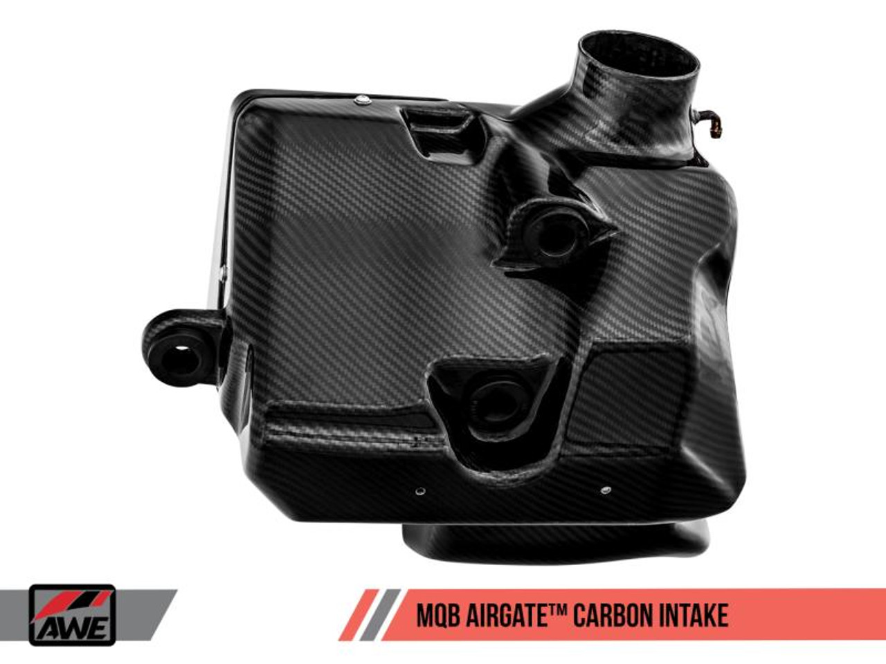 Awe Tuning AWE Tuning Audi / Volkswagen MQB 1.8T/2.0T/Golf R Carbon Fiber AirGate Intake w/o Lid - 2660-15026