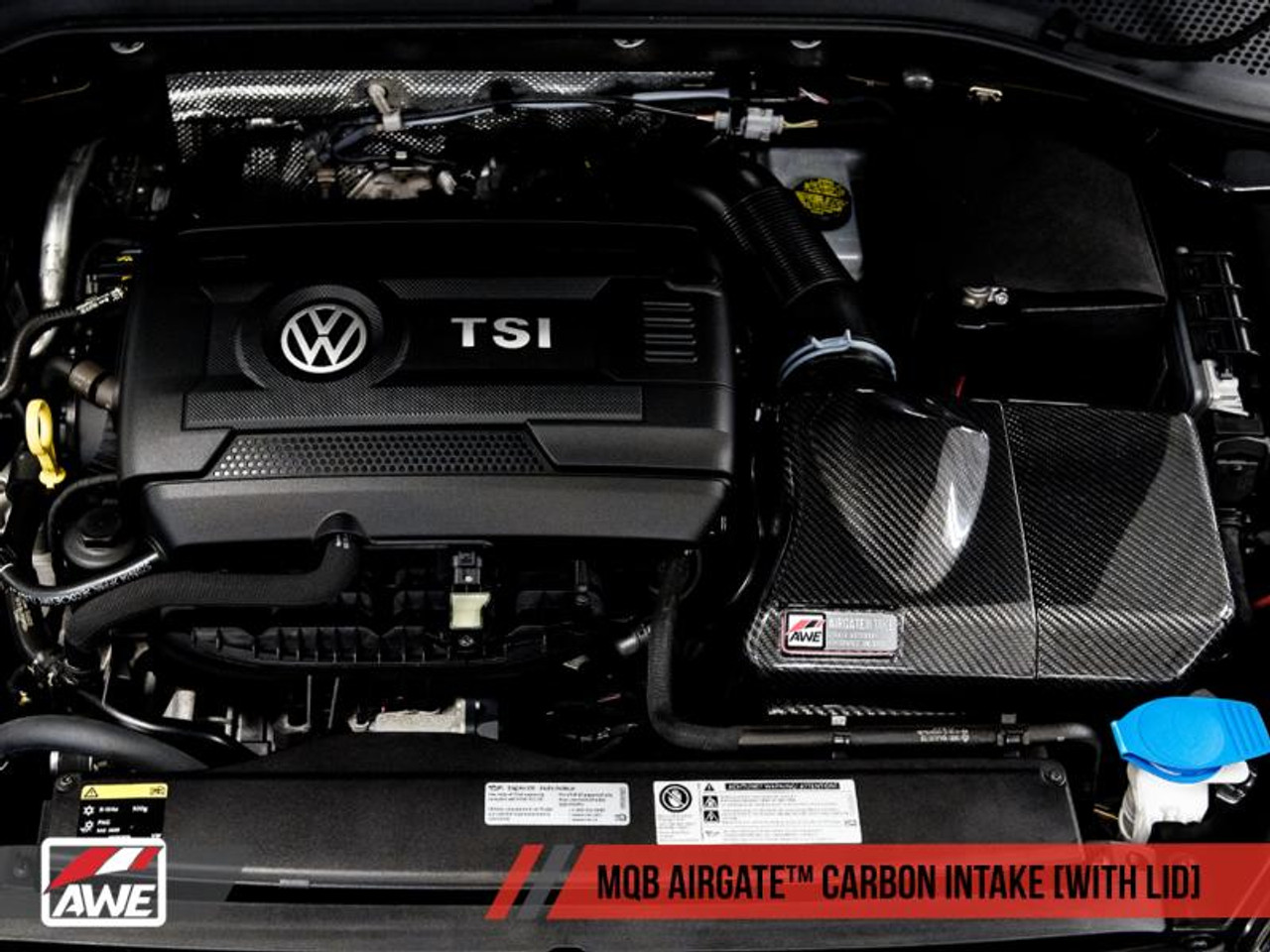 Awe Tuning AWE Tuning Audi / Volkswagen MQB/Golf R AirGate Carbon Fiber Intake Lid - 2660-25002