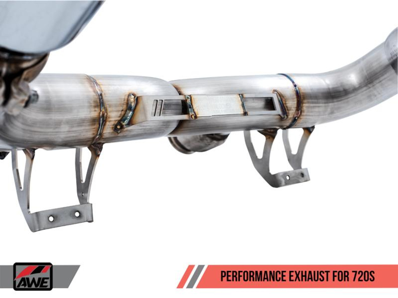 Awe Tuning AWE Tuning McLaren 720S Performance Exhaust - Chrome Silver Tips - 3010-32040