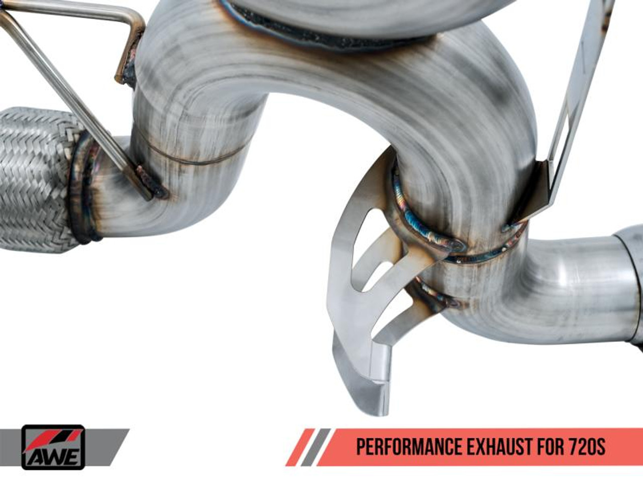 Awe Tuning AWE Tuning McLaren 720S Performance Exhaust - Chrome Silver Tips - 3010-32040